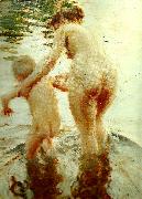 Anders Zorn en premiar oil painting artist